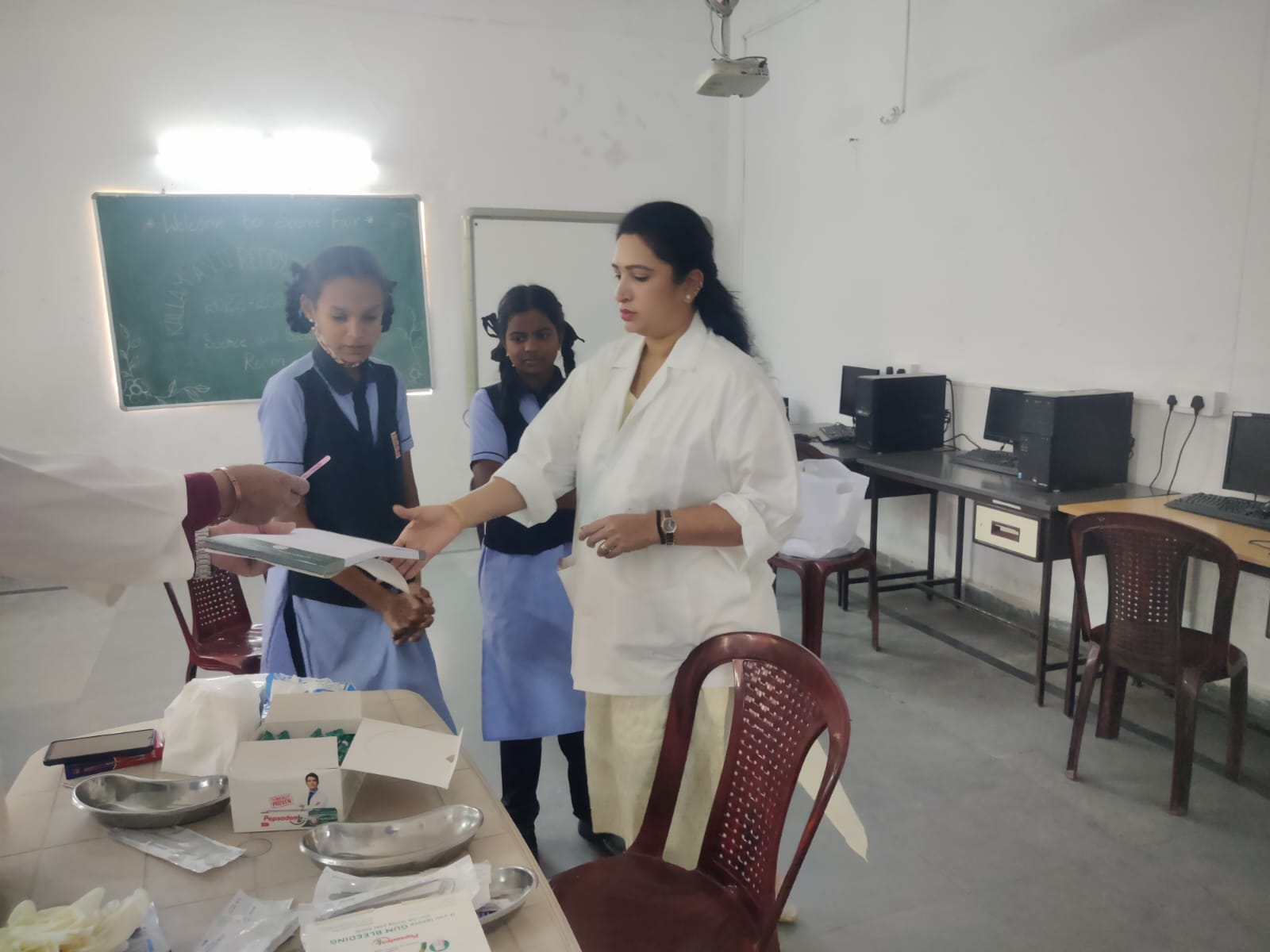 Man with facial tattoo
